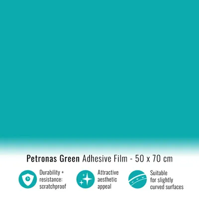 Immagine prodotto di Pellicola per auto verde Petronas 50 x 70 cm