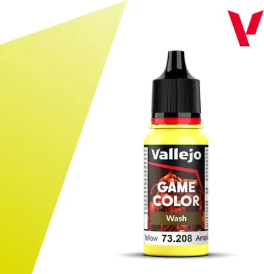 Produktbild von Vallejo 73.208, Gelb, Acrylfarbe, Flüssigkeit, 18 ml, 1 Stück(e)