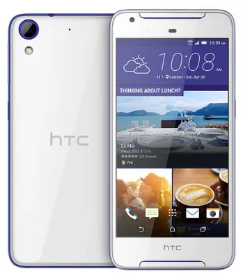 Produktbild von HTC Desire 628 32 GB Smartphone - 16G - 12,7 cm (5 Zoll) Super LCD 1280 x 720 HD Touchscreen - Octa-Core 1,30 GHz - 3 GB RAM - 13 Megapixel Rückseite/5 Megapixel Vorderseite - Android 5.1 Lollipop - kein SIM-Lock - Weiß - Bar - 2 SIM Support - Nano SIM - 2 TB microSD Unterstützung - GPS-Empfänger - Bluetooth 4.1 - IEEE 802.11b/g/n - USB 2.0