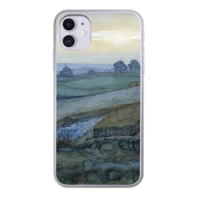 Produktbild von MuchoWow® Handyhülle Schutzhülle Hülle für iPhone 11 Landschaft bei Arnheim - Piet Mondrian Silikon Softcase Handy Hülle - Handytasche