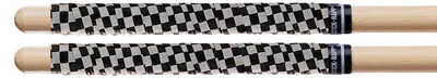 Immagine prodotto di Promark SRCW Stick Rapp, nero/bianco – Motivo a scacchi bianco/nero