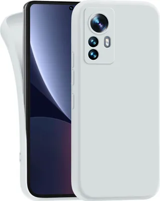 Produktbild von Hülle für Xiaomi 12 | 12x - Handyhülle mit Kameraschutz Cover aus Silikon in Weiß