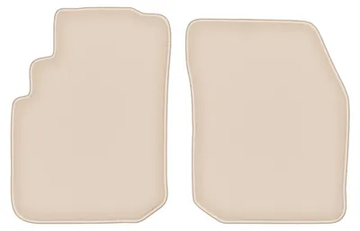 Produktbild von DURBAN Beige Velours-Fußmatten vorne für Nissan Primera P10 Kombi, Liftback, Limousine (1990-1998)