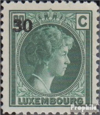 Produktbild von Briefmarken Luxemburg 1939 Mi 331 (kompl.Ausg.) postfrisch Aufdruckausgabe