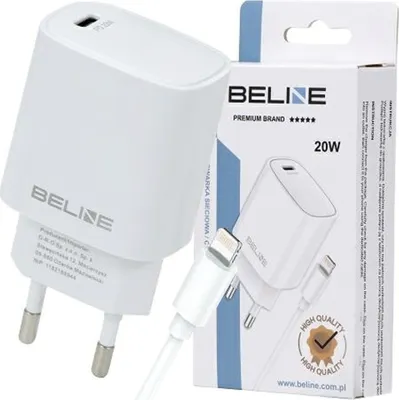 Obrázok produktu pre Beline Charger 20W USB-C+Lightning cable