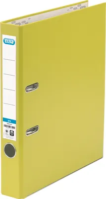 Produktbild von ELBA Ordner smart 100023253 DIN A4 50mm PP gelb
