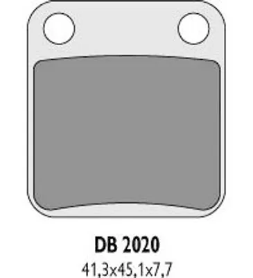 Obrázok produktu pre Brzdové doštičky KH54 – náhrada za DB2371OR-D