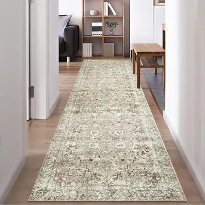 Imagen del producto de Alfombra Läufer, suave, 80 x 300 cm, antideslizante, ideal para pasillos