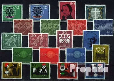 Produktbild von Briefmarken BRD (BR.Deutschland) 1960 1960 gestempelt