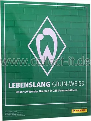 Produktbild von Panini - Lebenslang Grün-Weiss - SV Werder Bremen - Stickeralbum