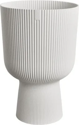 Produktbild von elho® Vibes Übertopf Fold Cup Seidenweiß Ø 30 cm - Kunststoff