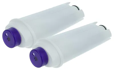 Produktbild von vhbw 2x Wasserfilter Filter kompatibel mit DeLonghi ECAM 23.420.SR, ECAM 23.420.SW, ECAM 23.420.ST Kaffeevollautomat, Espressomaschine Weiß