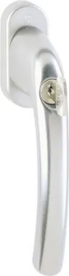 Produktbild von Hoppe DK-Fenstergriff, abschl, Druckzyl, VK7, ALU, 0710S/U26, Tôkyô, Secu100, mit VKstift, F1