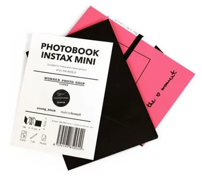 Immagine prodotto di Album artigianale Fujifilm Instax, 10 pagine, con set creativo, per MINI - rosa