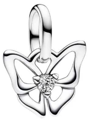 Produktbild von Pandora Mini-Charm Damen Schmetterling Sterling-Silber 793451C01