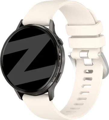 Produktbild von Bandz Silikonarmband „Classic“, passend für Garmin Vivoactive 4s / Vivomove 3s / Venu 4 (41 mm) / Venu 3s / Venu 2s / Forerunner 265s  – Hellrosa