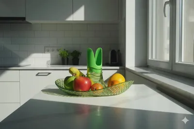 Immagine prodotto di Granata Perica Porta Frutta da Tavolo Verde Lime