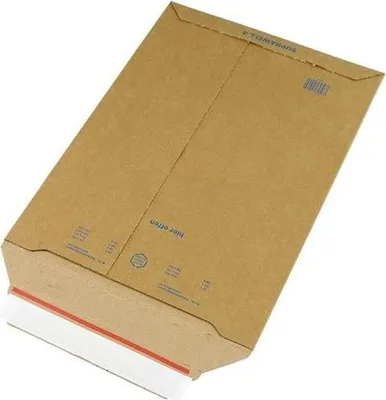Image de Pochette d'expédition Suprawell dimensions 250x353mm C4 carton ondulé brun SK L353xBmm
