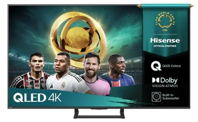 Obrázok produktu pre Hisense 75A7Q QLED-Fernseher, 75 Zoll (189 cm), 4K UHD, Smart TV, Energieklasse E, schwarz