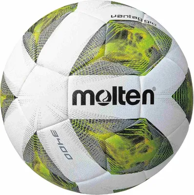 Immagine prodotto di Molten F4A3400-G Pallone da allenamento Top bianco argento verde Gr 4 - 350g