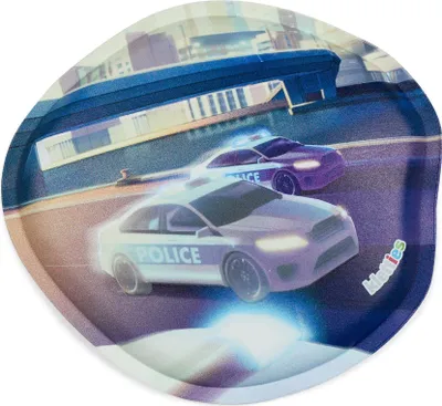 Produktbild von ergobag Schulranzen-Zubehör Glow In The Dark Klettie Polizei blau
