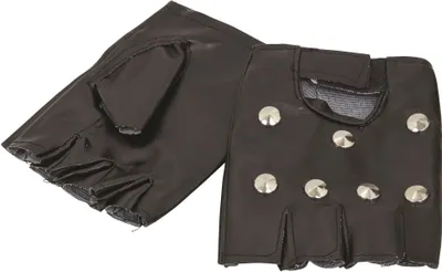 Immagine prodotto di Guanti punk unisex Bristol Novelty con borchie BN1413 (taglia unica) (nero)