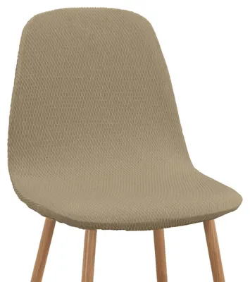 Productafbeelding van Martina Home, elastische stoelhoes Tunesië, 2 stuks, kleur: vison