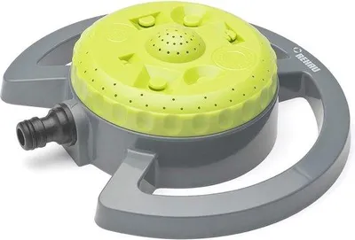 Produktbild von Famanu Hochdruck-Gartenbrause mit verstellbarem Sprühkopf - 100% Metall, massiv Messing
