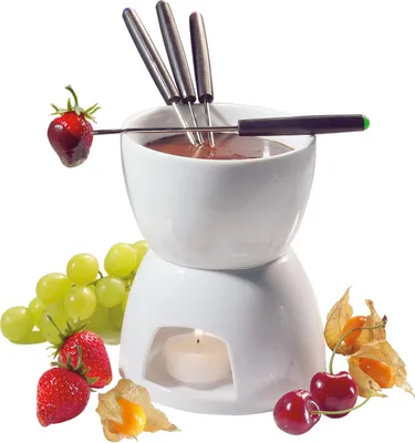 Productafbeelding van Chocoladefondueset, diameter 15,5 cm, Cilio