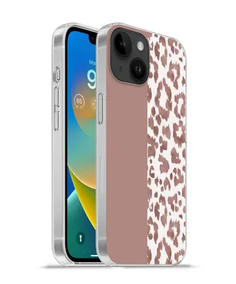 Produktbild von MuchoWow® Handyhülle Schutzhülle Hülle für Apple iPhone 14 - Softcase Tiermuster - Rosa - Tiere Silikon Softcase Handy Hülle - Mobiltelefonhülle