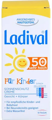 Produktbild von Ladival für Kinder LSF 50+ Sonnenschutz-Milch, 50 ml Creme