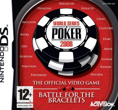 Produktbild von Activision World Series of Poker 2008: Battle for the Bracelets, NDS, Nintendo DS, Card Game, T (Jugendliche), Nintendo DS
