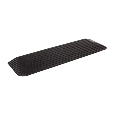 Immagine prodotto di rampa di soglia in gomma bepco - nero, altezza 7,6 cm