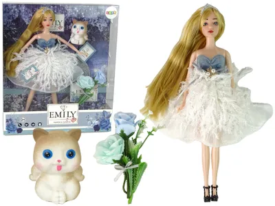 Produktbild von Leantoys Emily die Blumenkatzen-Baby-Puppe
