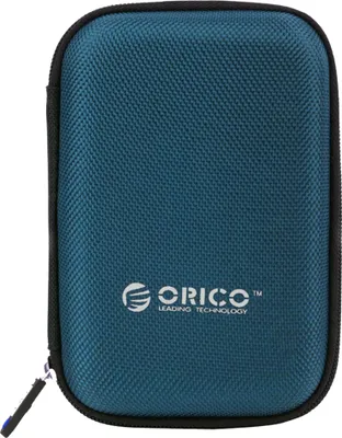 Produktbild von Schutzhlle fr externe Festplatte 2,5" und Zubehr, Orico Portable Storage Bag, Blau
