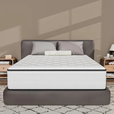 Image de DEWINNER Matelas 140x190,Mousse 30 cm et Mousse A Mémoire Matelas,Parfait Soutien Haute Resilience Ultra Respirante,réversible à Deux Faces