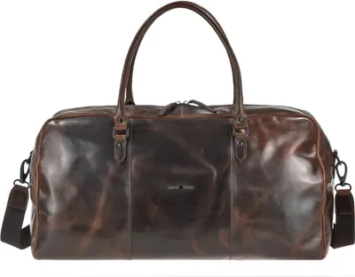 Produktbild von Greenburry Reisetasche Leder Newport Sporttasche 55x26x26 cm braun