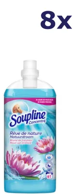 Produktbild von 8x Soupline Weichspüler – 61sc1,35 l – ein Hauch von Frische