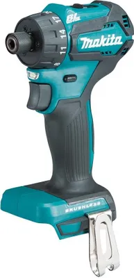 A studio shot of a cordless screwdriver.