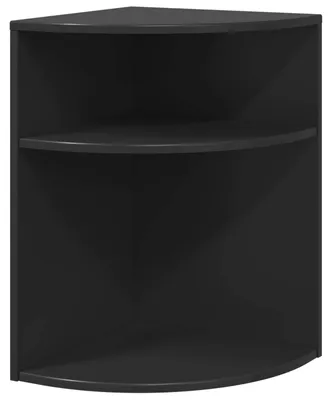 Produktbild von vidaXL Beistelltisch Schwarz 39,7 x 39,7 x 60 cm Holzwerkstoff
