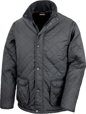 Image de Veste Result Urban Cheltenham pour homme, imperméable BC892 (3XL) (Noir)