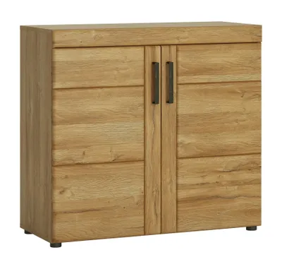 Produktbild von Kommode Cortina 2 Türen Softclose 3 Einlegeböden HxBxT 86x92,8x40,9 cm