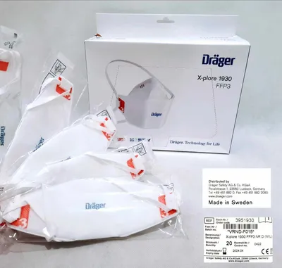 Produktbild von Dräger Halbmaske X-plore 1930 FFP3 NR D (M/L), 3951930
