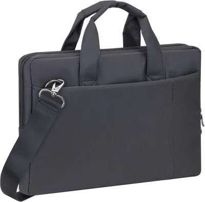 Produktbild von Rivacase 8221, 337.8 mm (13.3 "), Aktentasche/Klassik, Schwarz, 470 g, 330 x 40 x 240 mm, 350 x 65 x 265 mm