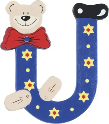 Produktbild von Playshoes Holzbuchstabe U - Bär OneSize