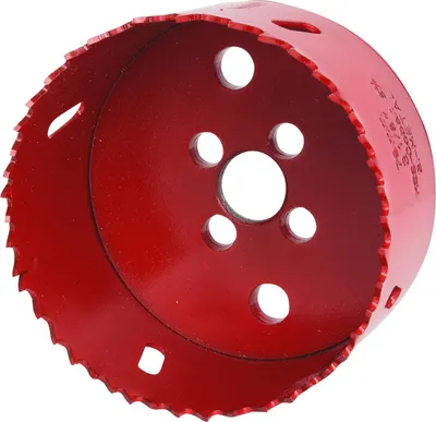 Productafbeelding van KS Tools 129.5079, Zelfaanzuigend, Boormachine, Medium-dichte vezelplaat (MDF), Metaal, Non-ferrometalen, Spaanplaat..., Rood, Bimetal, Snelstaal (HSS), 3,2 cm