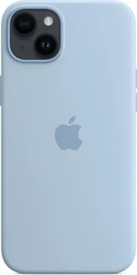 Zdjęcie produktu dla Apple Silicone Backcover MagSafe dla Apple iPhone 14 Plus - Sky