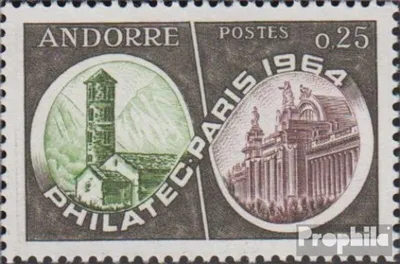 Produktbild von Briefmarken Andorra - Französische Post 1964 Mi 182 (kompl.Ausg.) postfrisch Briefmarkenausstellung