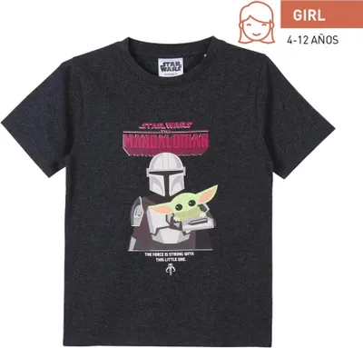 Obrázek produktu pro Tričko dětské Star Wars: The Mandalorian - Mando & Grogu (velikost 116)