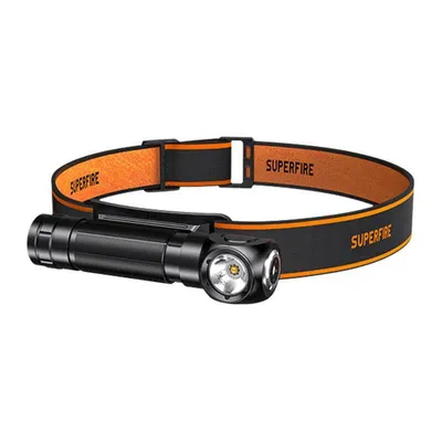 Obrázok produktu pre Superfire TH04 2-in-1 headlamp flashlight, 600 lm, USB-C, 5 modes, 150 m